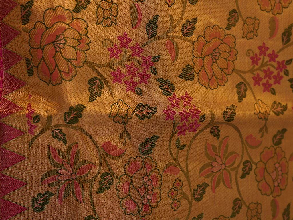 2 Gram Zari Kanchipuram Saree for Functions - Image 3