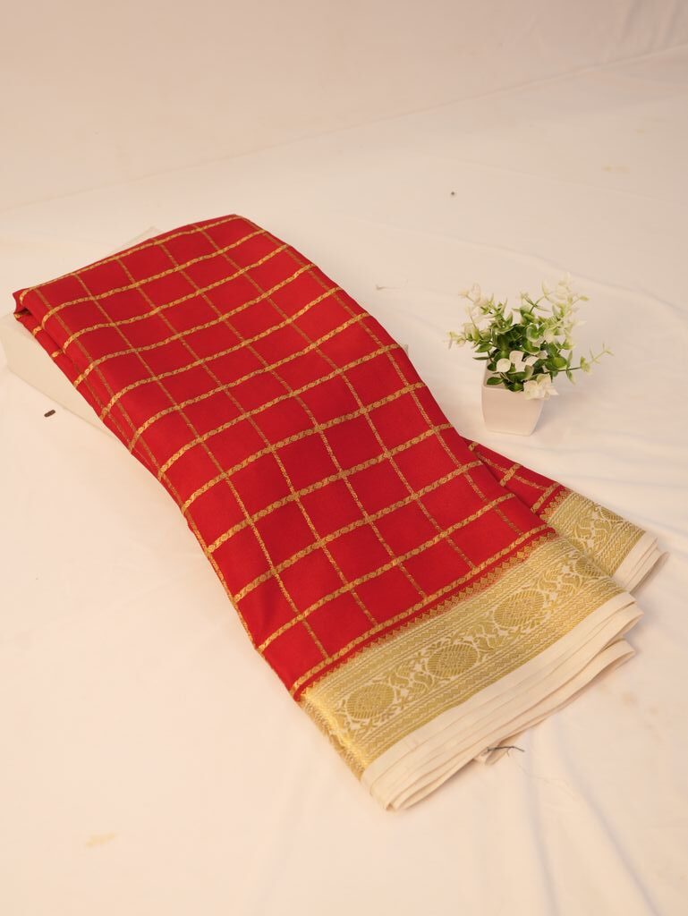 Pure Mysore Silk Saree for best occassions